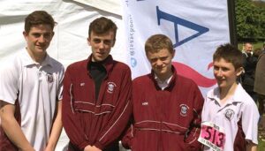 National triathlon success