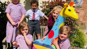 WORCESTER’S GIRAFFE TRAIL. SUMMER 2018