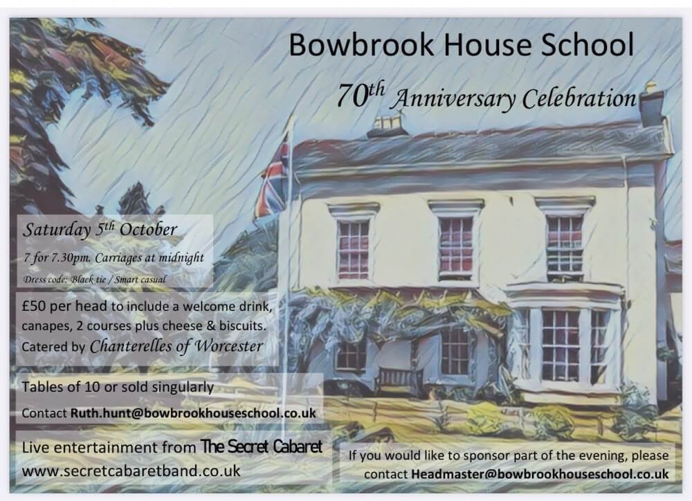 Bowbrook 70th Anniversary