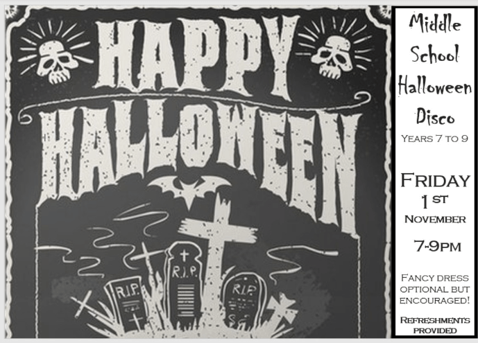 Halloween Disco at Bowbrook