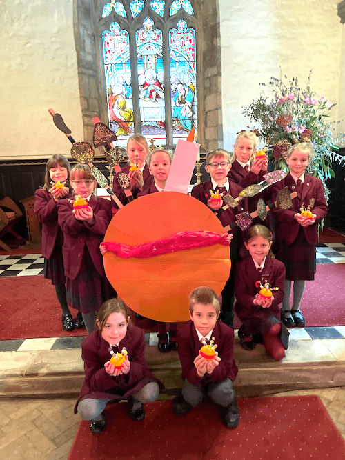 Christingle in Peopleton Church