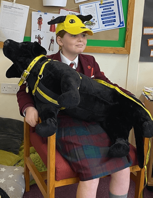 Guide dog at Bowbrook