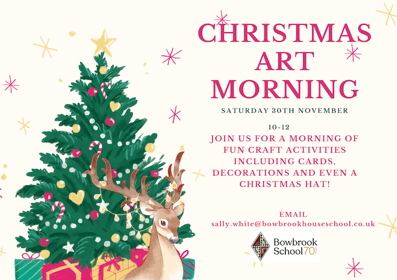 Christmas Art Morning at Bowbrook