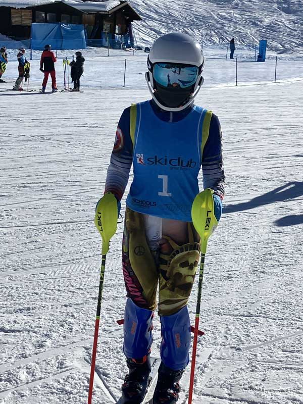 Isla at the championships